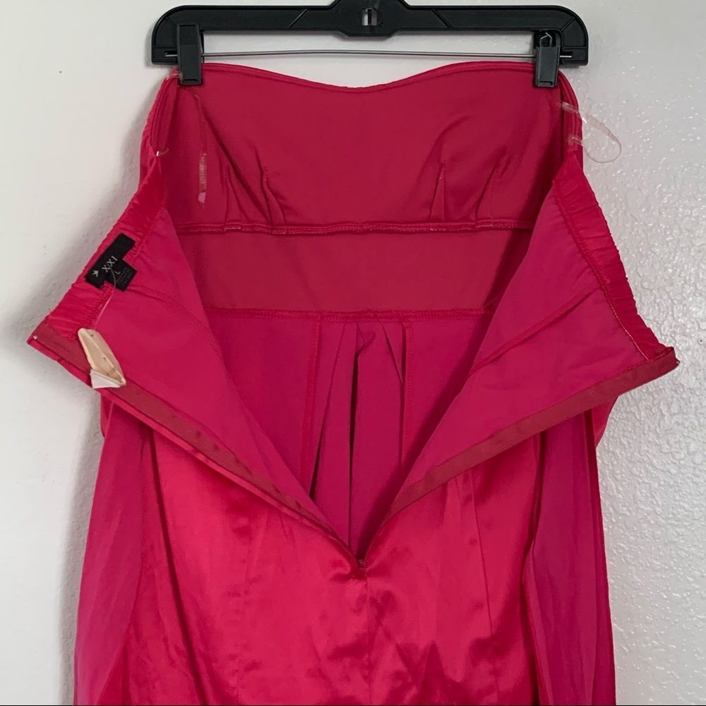 Forever 21 Pink Strapless Dress Size Large - Picture 9 of 10